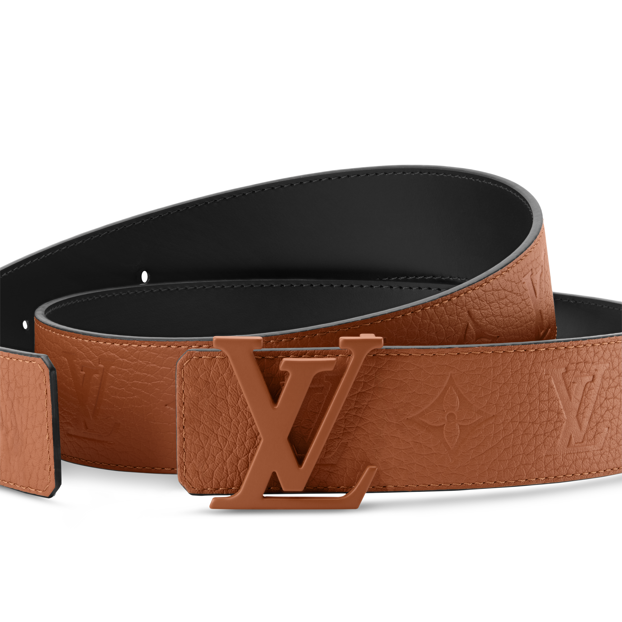 Cinturón reversible LV Initiales Taurillon Monogram de 4 cm  Hombre Accesorios Cinturones | LOUIS VUITTON (Zoom de producto)