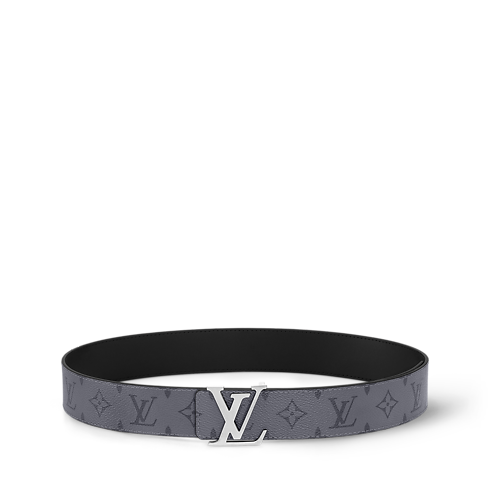Cinturón reversible LV Initials de 4 cm Monogram Eclipse Reverse Hombre Accesorios Cinturones | LOUIS VUITTON (Zoom de producto)