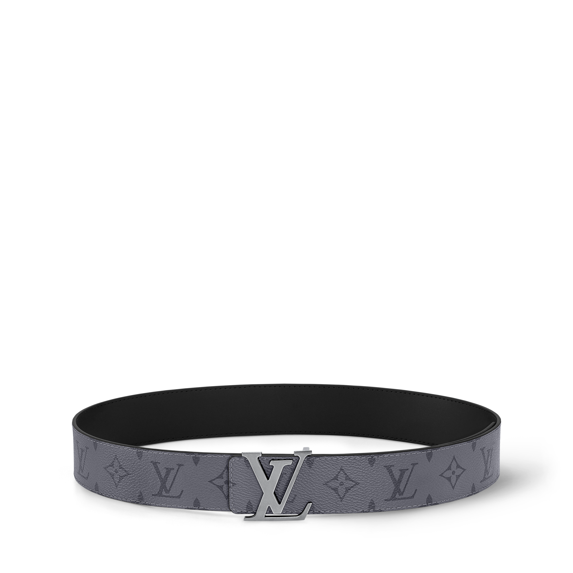 Cinturón reversible LV Initials de 4 cm Monogram Eclipse Reverse Hombre Accesorios Cinturones | LOUIS VUITTON (Zoom de producto)