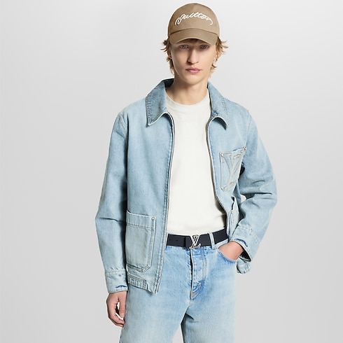 Cinturón reversible LV Line de 4 cm Lona Monogram Hombre Accesorios Cinturones | LOUIS VUITTON (Zoom de producto)