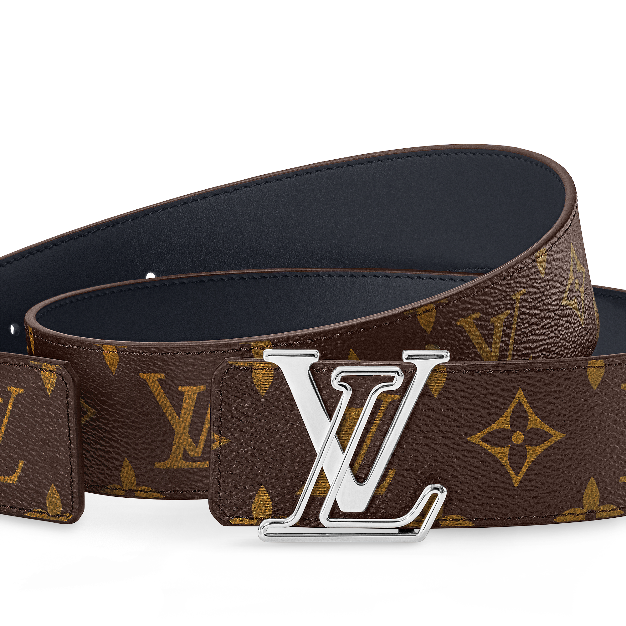 Cinturón reversible LV Line de 4 cm Lona Monogram Hombre Accesorios Cinturones | LOUIS VUITTON (Zoom de producto)