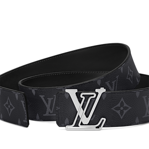 Cinturón reversible LV Line de 4 cm Lona Monogram Eclipse Hombre Accesorios Cinturones | LOUIS VUITTON (Zoom de producto)