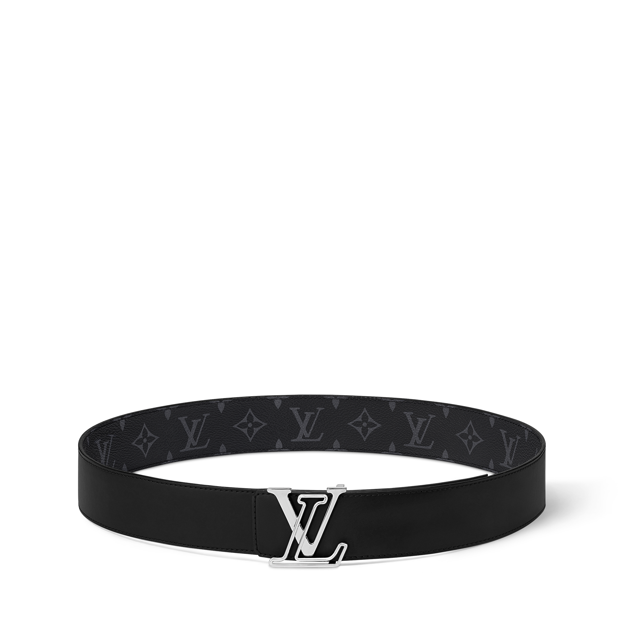 Cinturón reversible LV Line de 4 cm Lona Monogram Eclipse Hombre Accesorios Cinturones | LOUIS VUITTON (Zoom de producto)