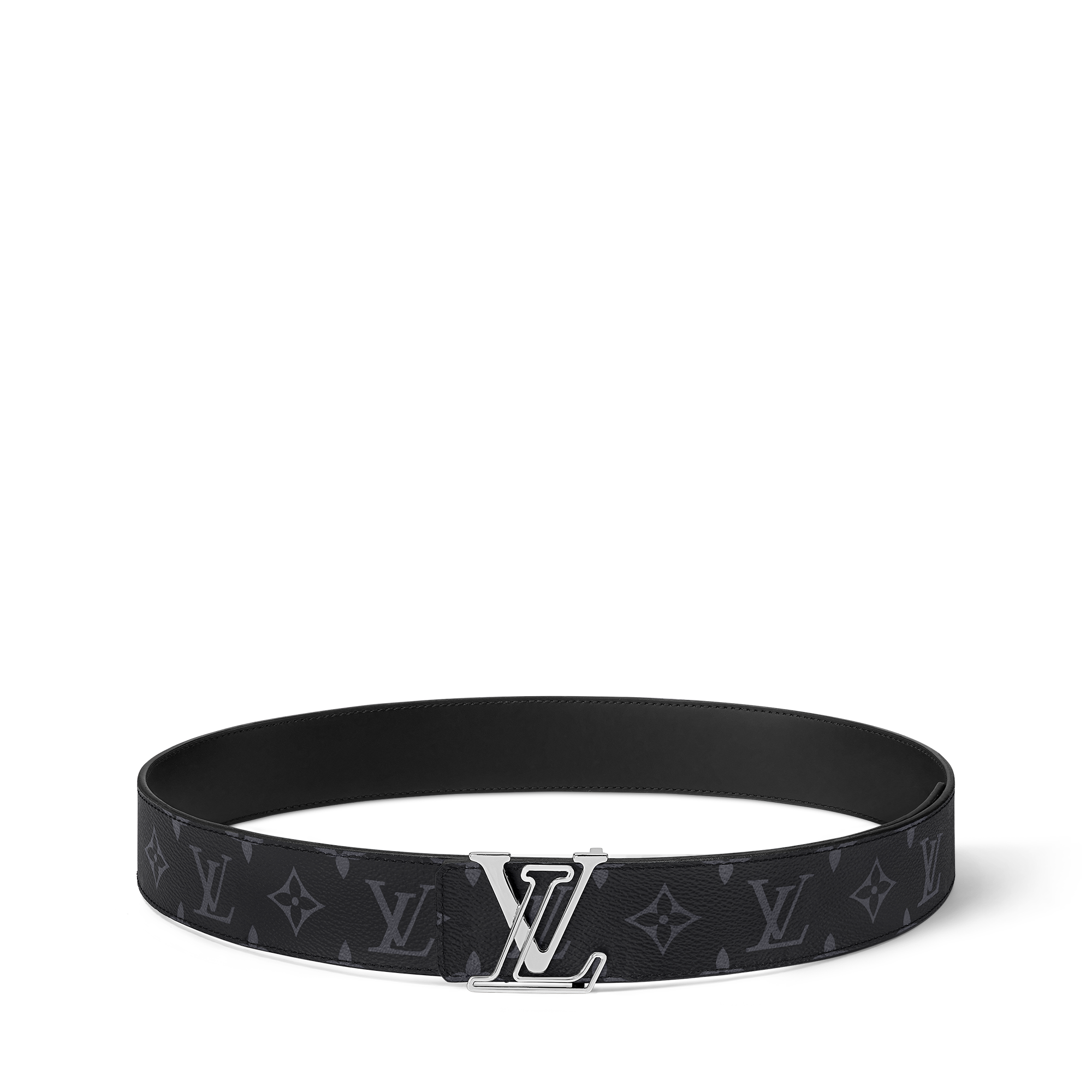 Cinturón reversible LV Line de 4 cm Lona Monogram Eclipse Hombre Accesorios Cinturones | LOUIS VUITTON (Zoom de producto)