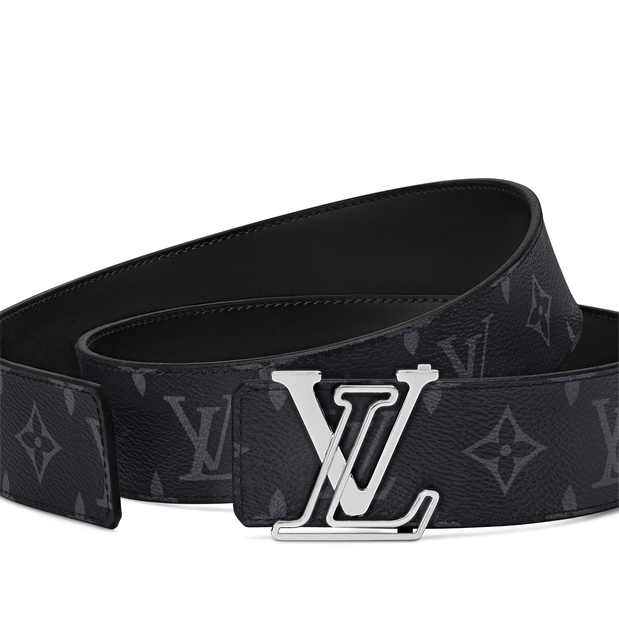 Cinturón reversible LV Line de 4 cm Lona Monogram Eclipse Hombre Accesorios Cinturones | LOUIS VUITTON (Zoom de producto)