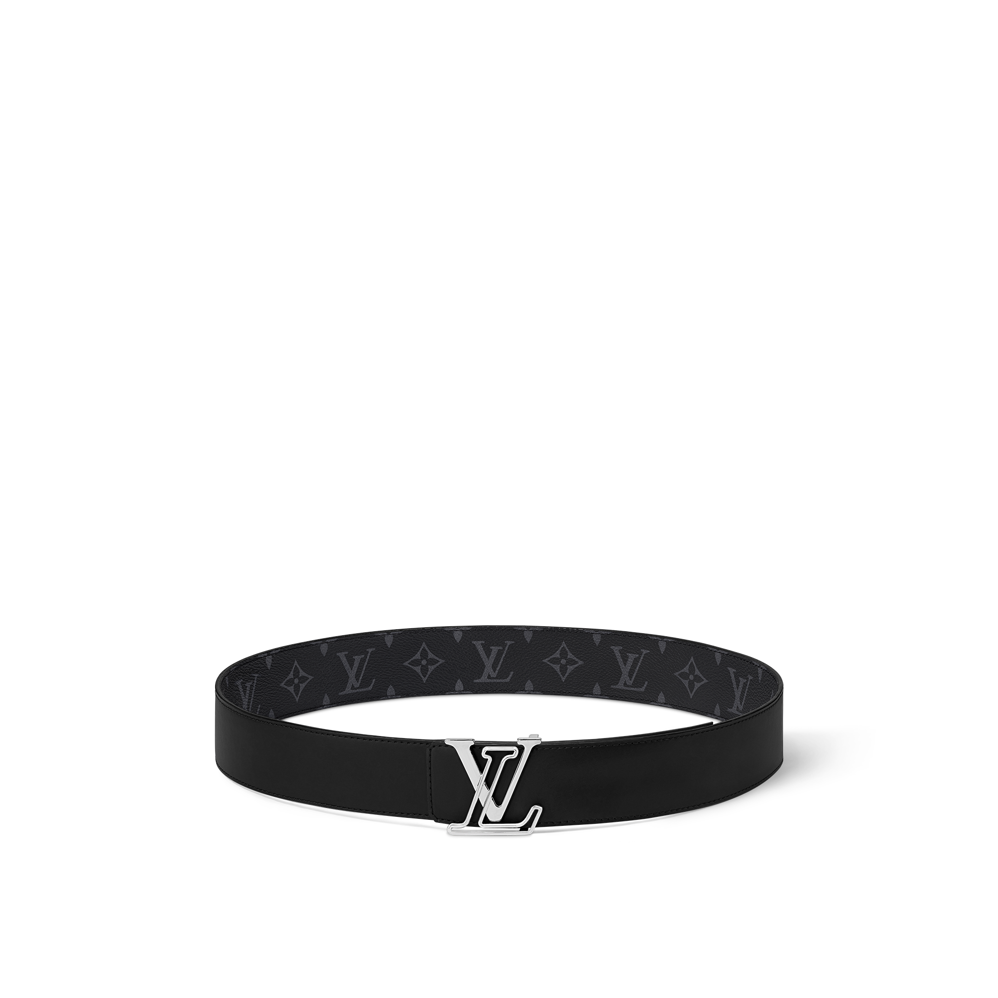Cinturón reversible LV Line de 4 cm Lona Monogram Eclipse Hombre Accesorios Cinturones | LOUIS VUITTON (Zoom de producto)