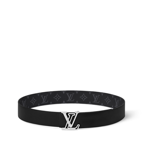 Cinturón reversible LV Line de 4 cm Lona Monogram Eclipse Hombre Accesorios Cinturones | LOUIS VUITTON (Zoom de producto)
