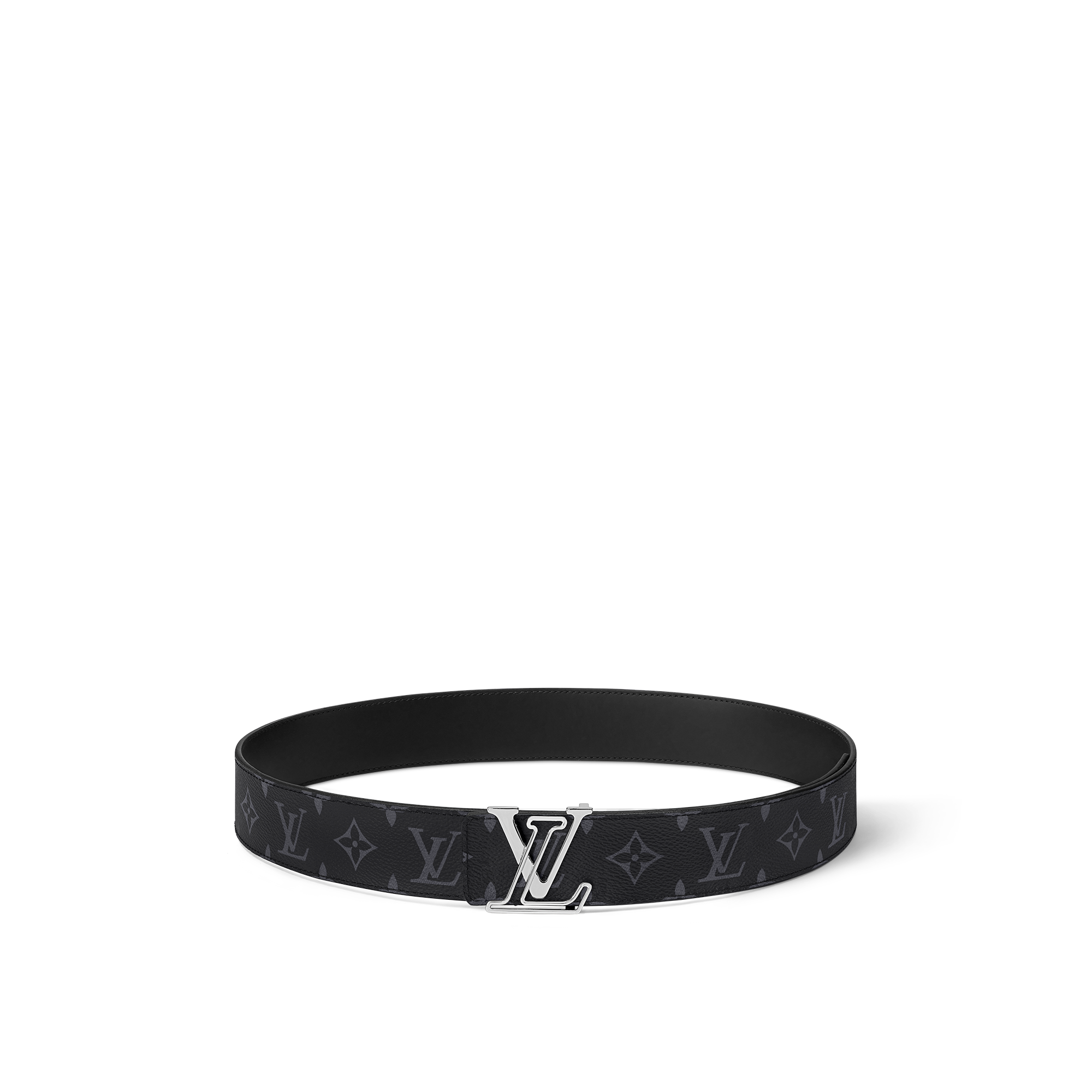 Cinturón reversible LV Line de 4 cm Lona Monogram Eclipse Hombre Accesorios Cinturones | LOUIS VUITTON (Zoom de producto)