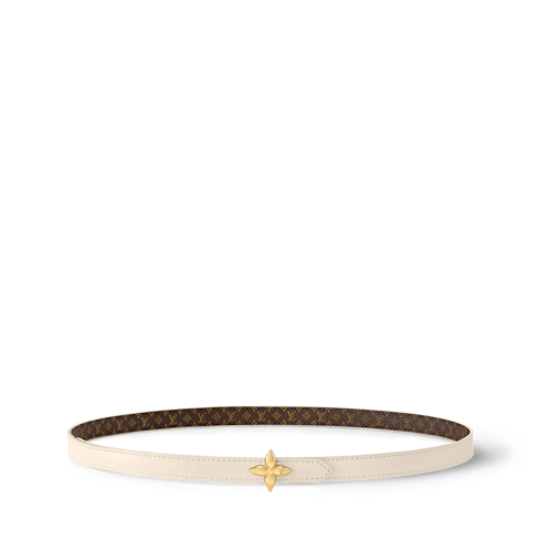 Cinturón reversible LV Mini Flowergram de 15 mm Lona Monogram Mujer Accesorios Cinturones | LOUIS VUITTON (Zoom de producto)