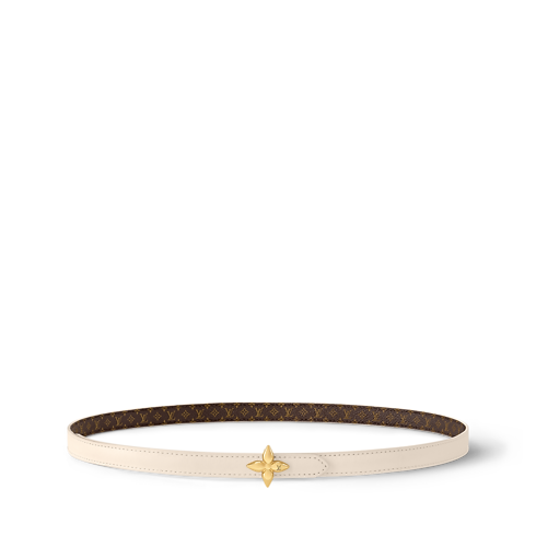 Cinturón reversible LV Mini Flowergram de 15 mm Lona Monogram Mujer Accesorios Cinturones | LOUIS VUITTON (Zoom de producto)