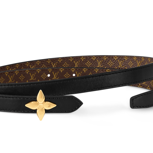 Cinturón reversible LV Mini Flowergram de 15 mm Mujer Accesorios Cinturones | LOUIS VUITTON (Zoom de producto)