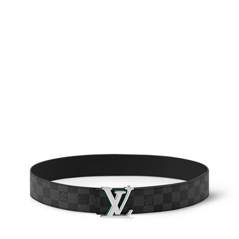 Cinturón reversible LV Optic Damier Graphite de 4 cm Hombre Accesorios Cinturones | LOUIS VUITTON (Zoom de producto)