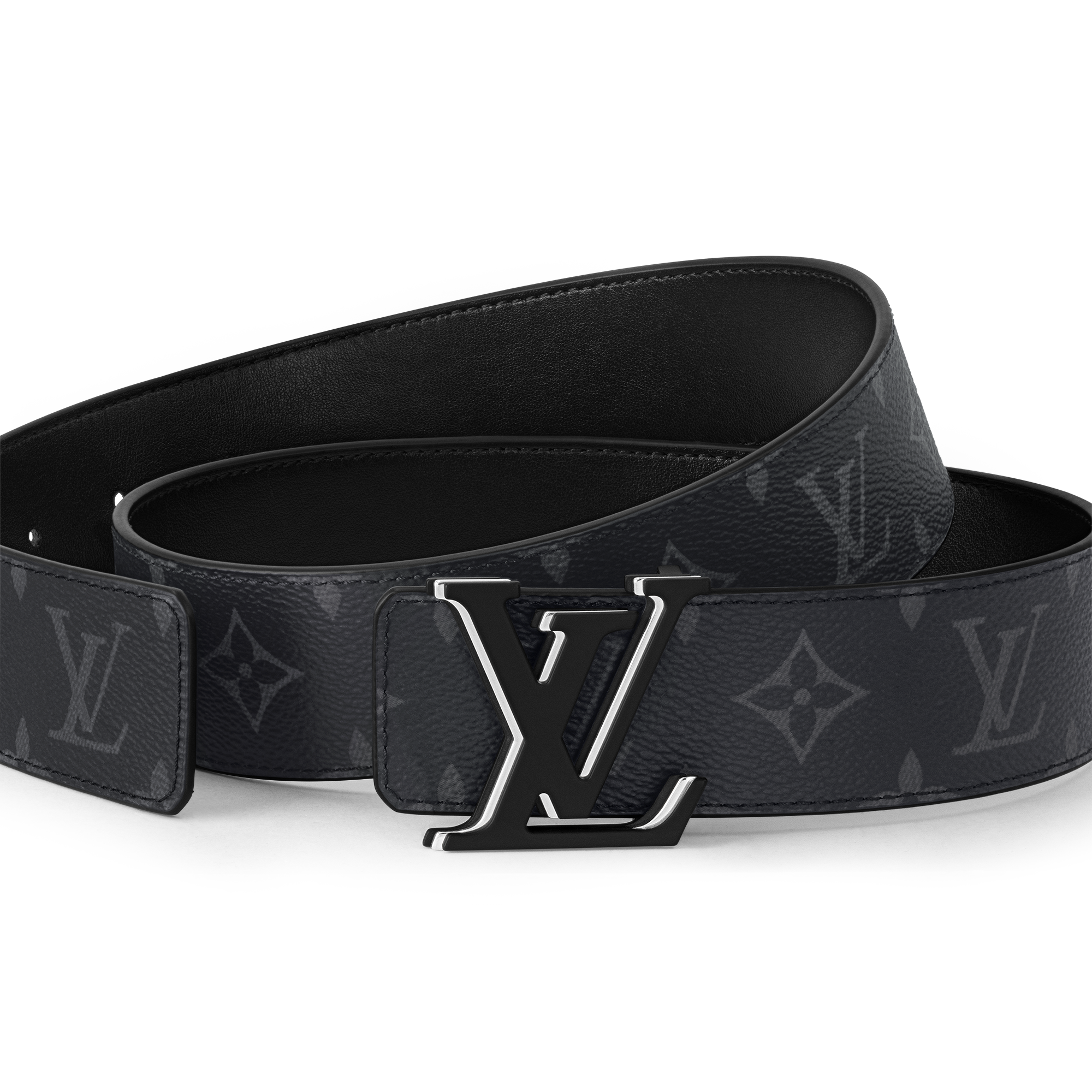 Cinturón reversible LV Optic de 4 cm Lona Monogram Eclipse Hombre Accesorios Cinturones | LOUIS VUITTON (Zoom de producto)