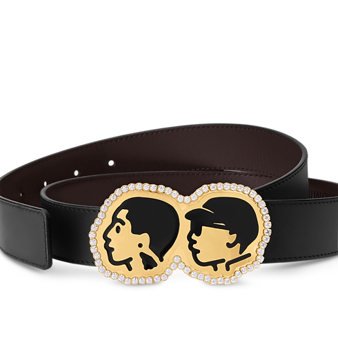 Cinturón reversible LV Phriendship de 3,2 cm Hombre Accesorios Cinturones | LOUIS VUITTON (Zoom de producto)