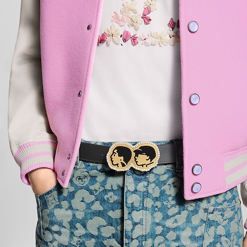 Cinturón reversible LV Phriendship de 3,2 cm Hombre Accesorios Cinturones | LOUIS VUITTON (Zoom de producto)