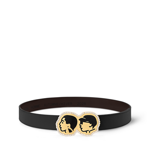 Cinturón reversible LV Phriendship de 3,2 cm Hombre Accesorios Cinturones | LOUIS VUITTON (Zoom de producto)