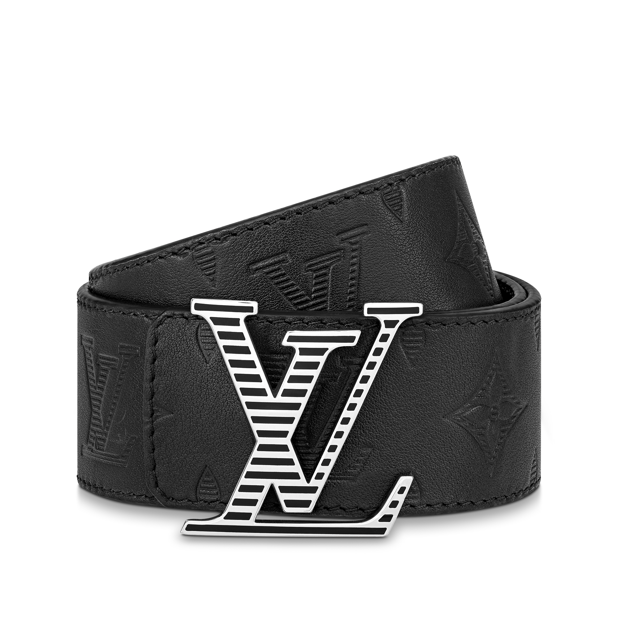 Cinturón reversible LV Shadow de 4 cm  Hombre Accesorios Cinturones | LOUIS VUITTON (Zoom de producto)
