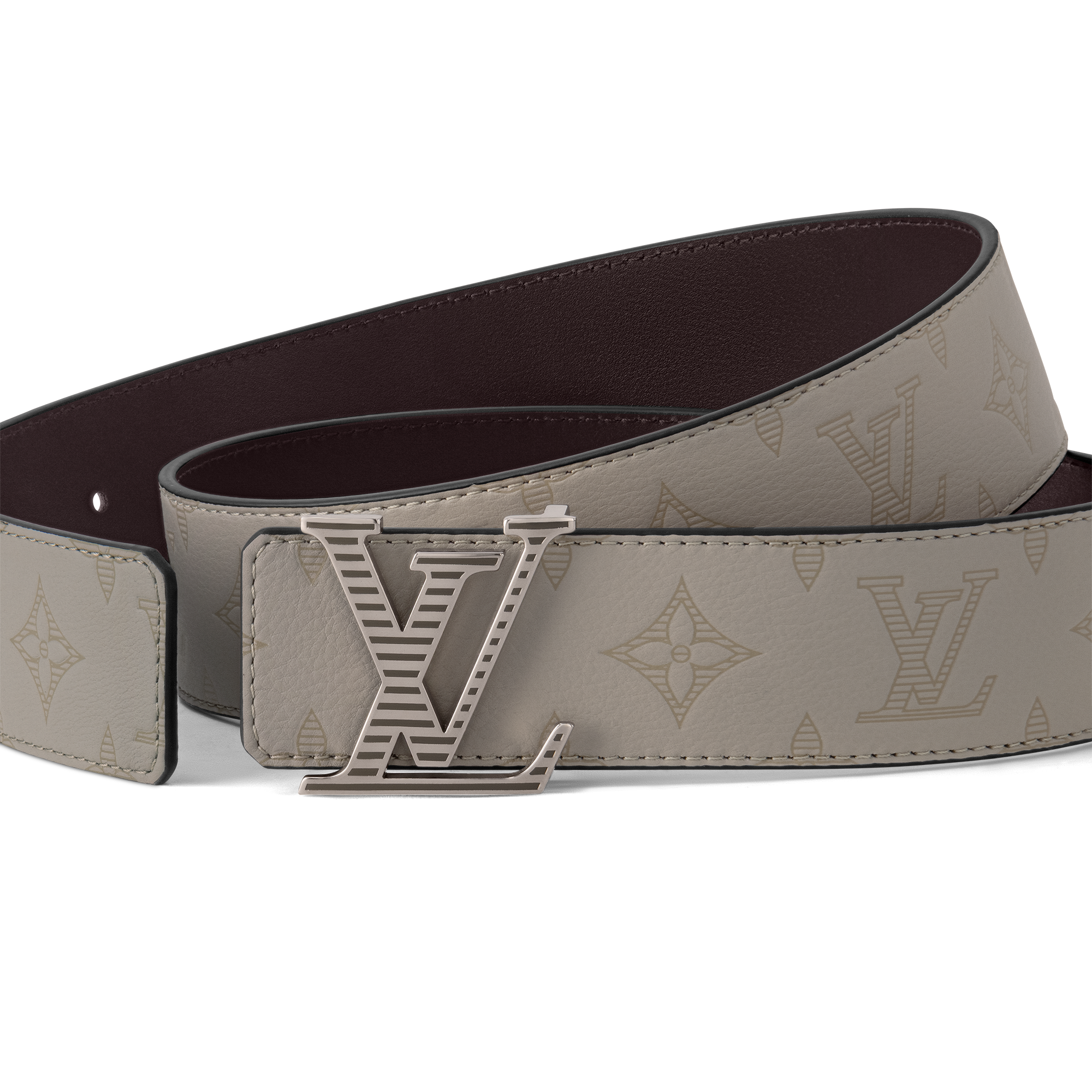 Cinturón reversible LV Shadow de 4 cm  Hombre Accesorios Cinturones | LOUIS VUITTON (Zoom de producto)