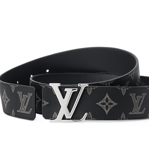 Cinturón reversible LV Shadow de 4 cm Monogram Shadow Hombre Accesorios Cinturones | LOUIS VUITTON (Zoom de producto)