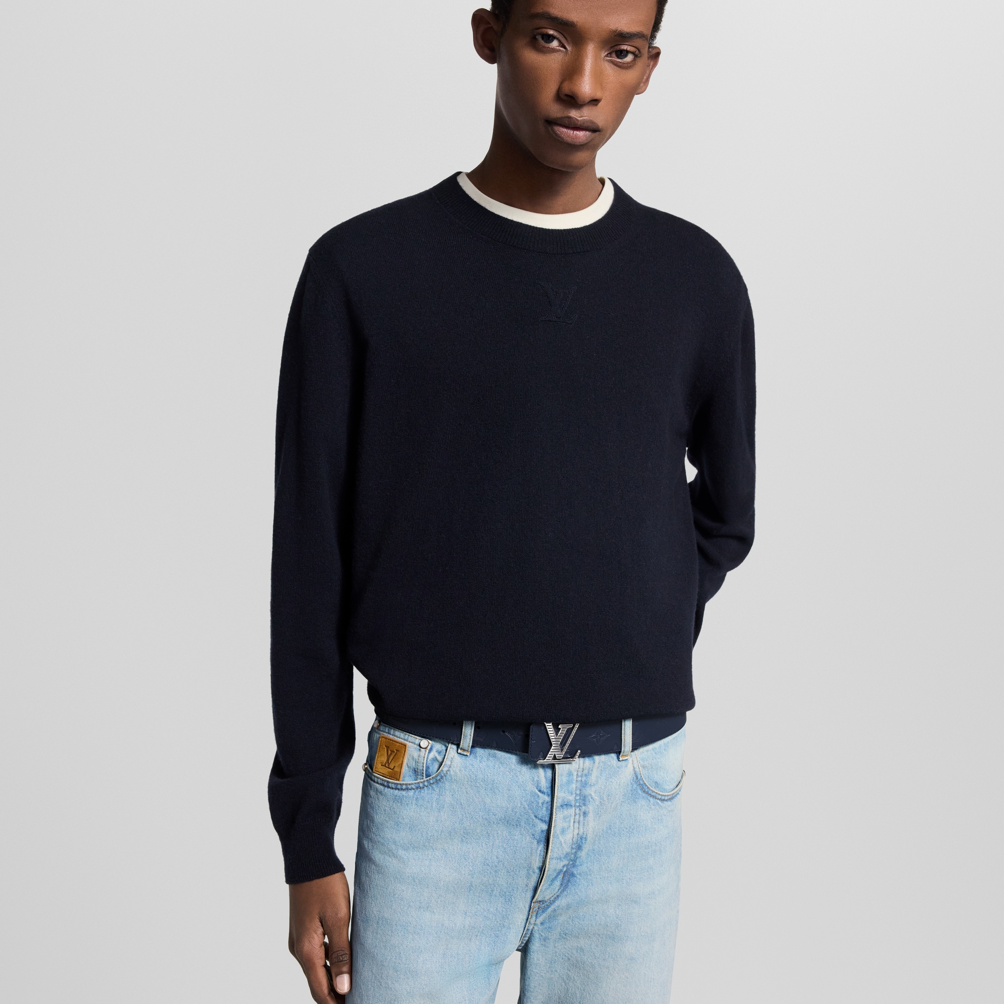 Cinturón reversible LV Shadow de 4 cm  Hombre Accesorios Cinturones | LOUIS VUITTON (Zoom de producto)