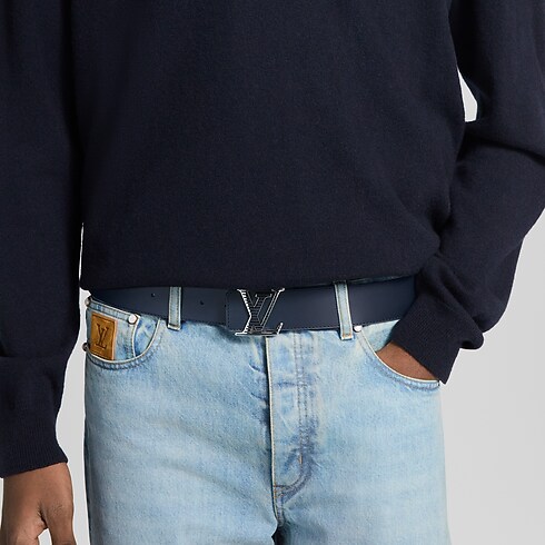 Cinturón reversible LV Shadow de 4 cm Hombre Accesorios Cinturones | LOUIS VUITTON (Zoom de producto)
