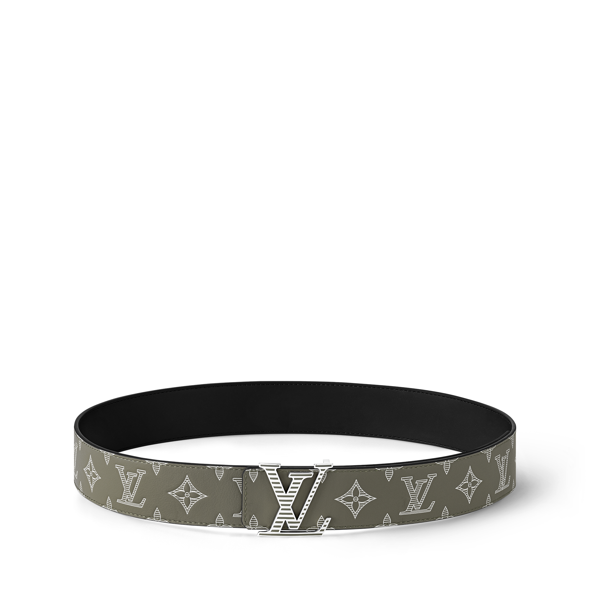 Cinturón reversible LV Shadow de 4 cm Monogram Shadow Hombre Accesorios Cinturones | LOUIS VUITTON (Zoom de producto)