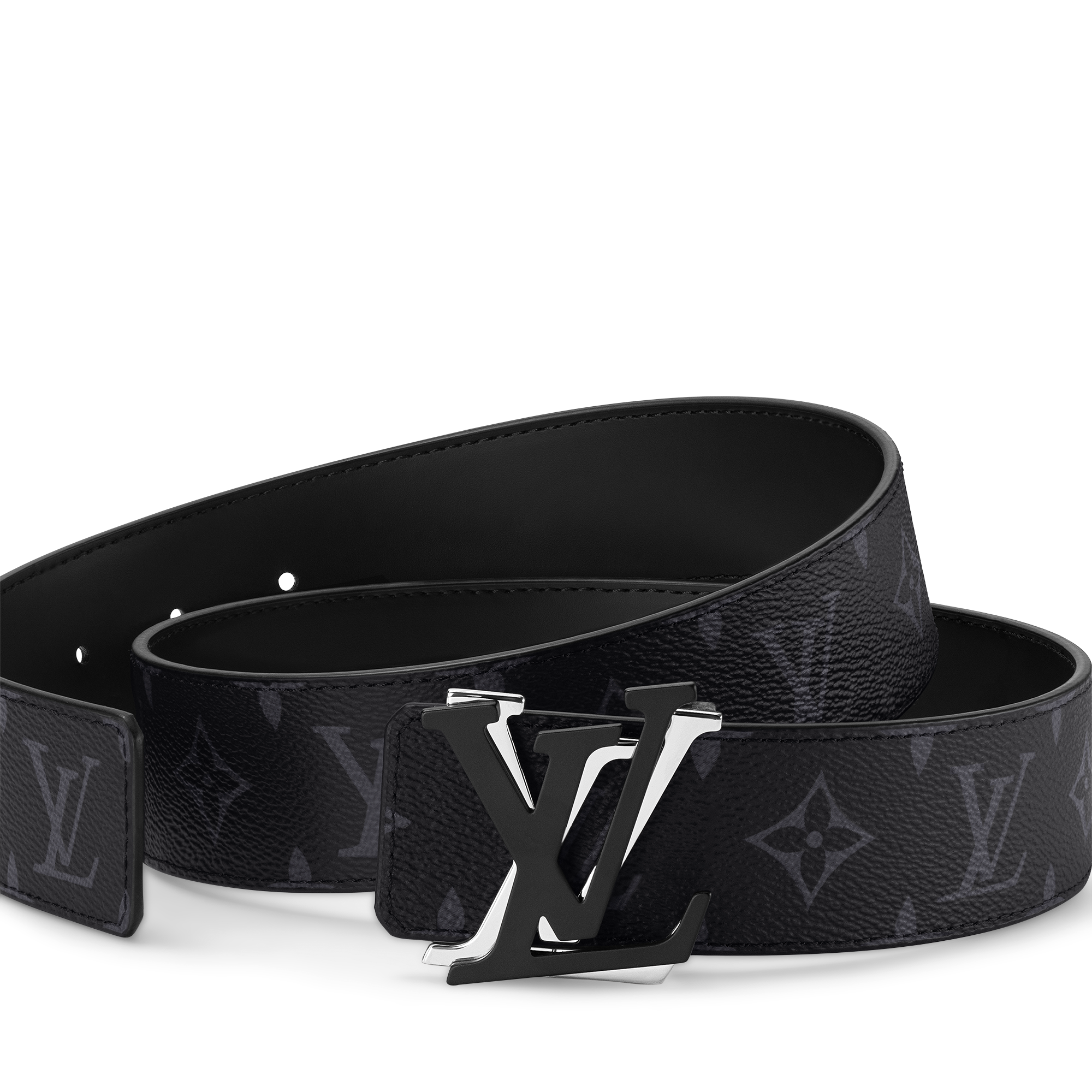 Cinturón reversible LV Shake de 4 cm Lona Monogram Eclipse Hombre Accesorios Cinturones | LOUIS VUITTON (Zoom de producto)