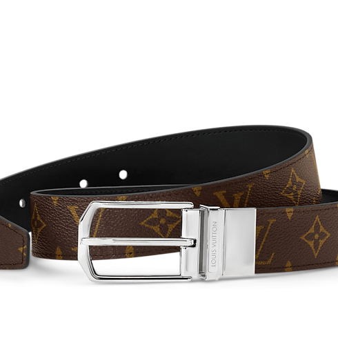 Cinturón reversible LV Slender de 3,5 cm Lona Monogram Hombre Accesorios Cinturones | LOUIS VUITTON (Zoom de producto)