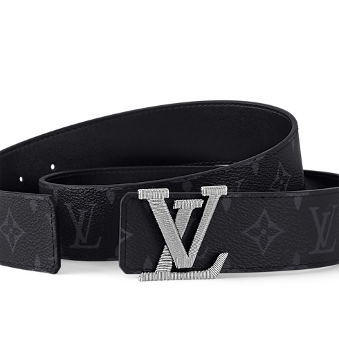 Cinturón reversible LV Stitch de 4 cm Lona Monogram Eclipse Hombre Accesorios Cinturones | LOUIS VUITTON (Zoom de producto)