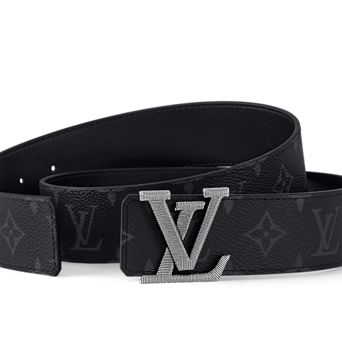 Cinturón reversible LV Stitch de 4 cm Lona Monogram Eclipse Hombre Accesorios Cinturones | LOUIS VUITTON (Zoom de producto)