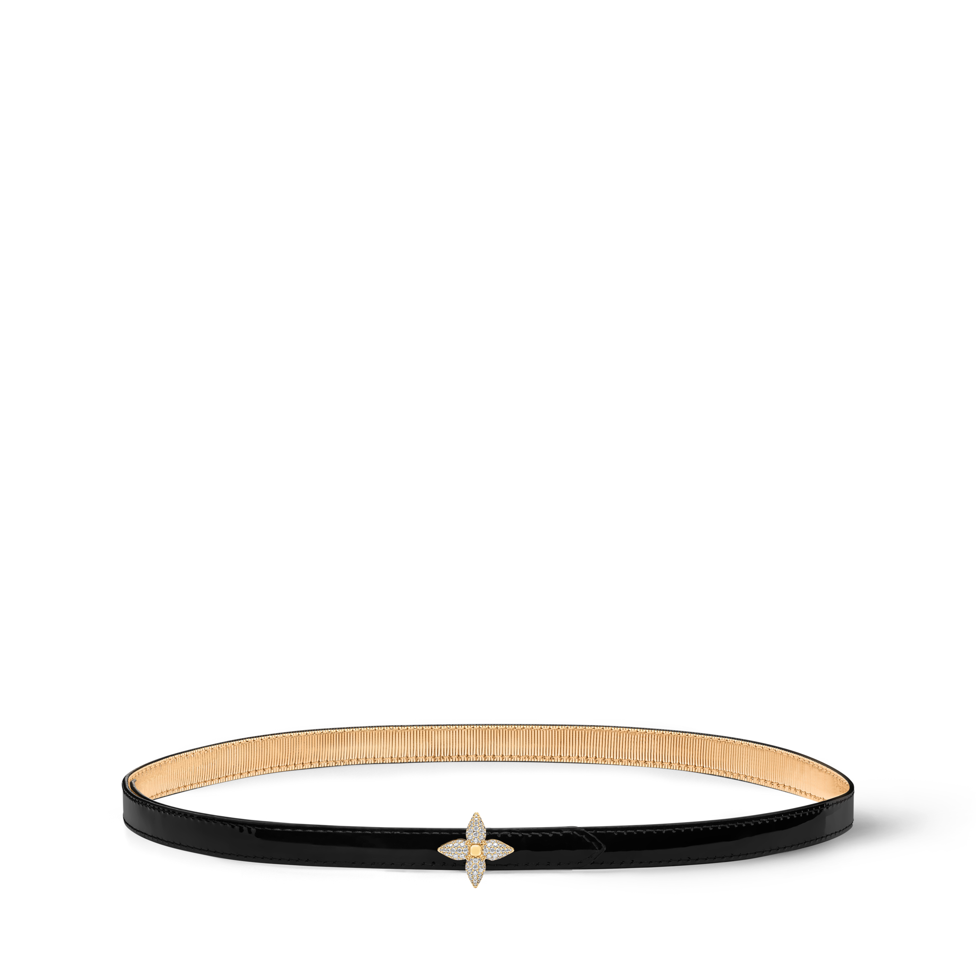 Cinturón reversible Mini Flowergram de 1,5 cm  Mujer Accesorios Cinturones | LOUIS VUITTON (Zoom de producto)