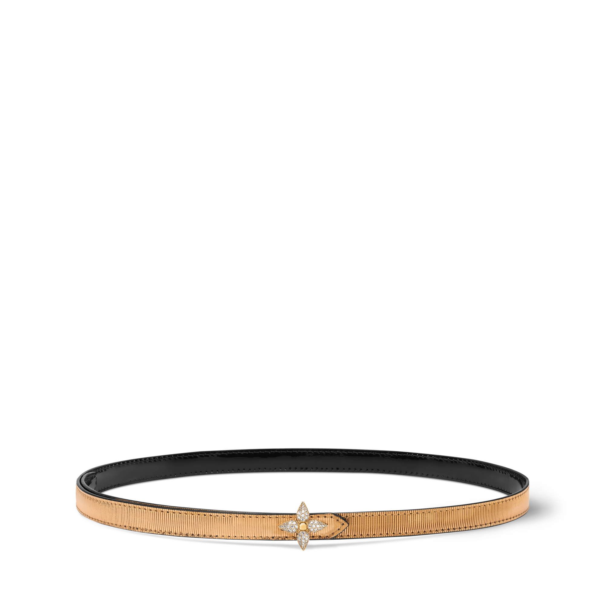 Cinturón reversible Mini Flowergram de 1,5 cm  Mujer Accesorios Cinturones | LOUIS VUITTON (Zoom de producto)
