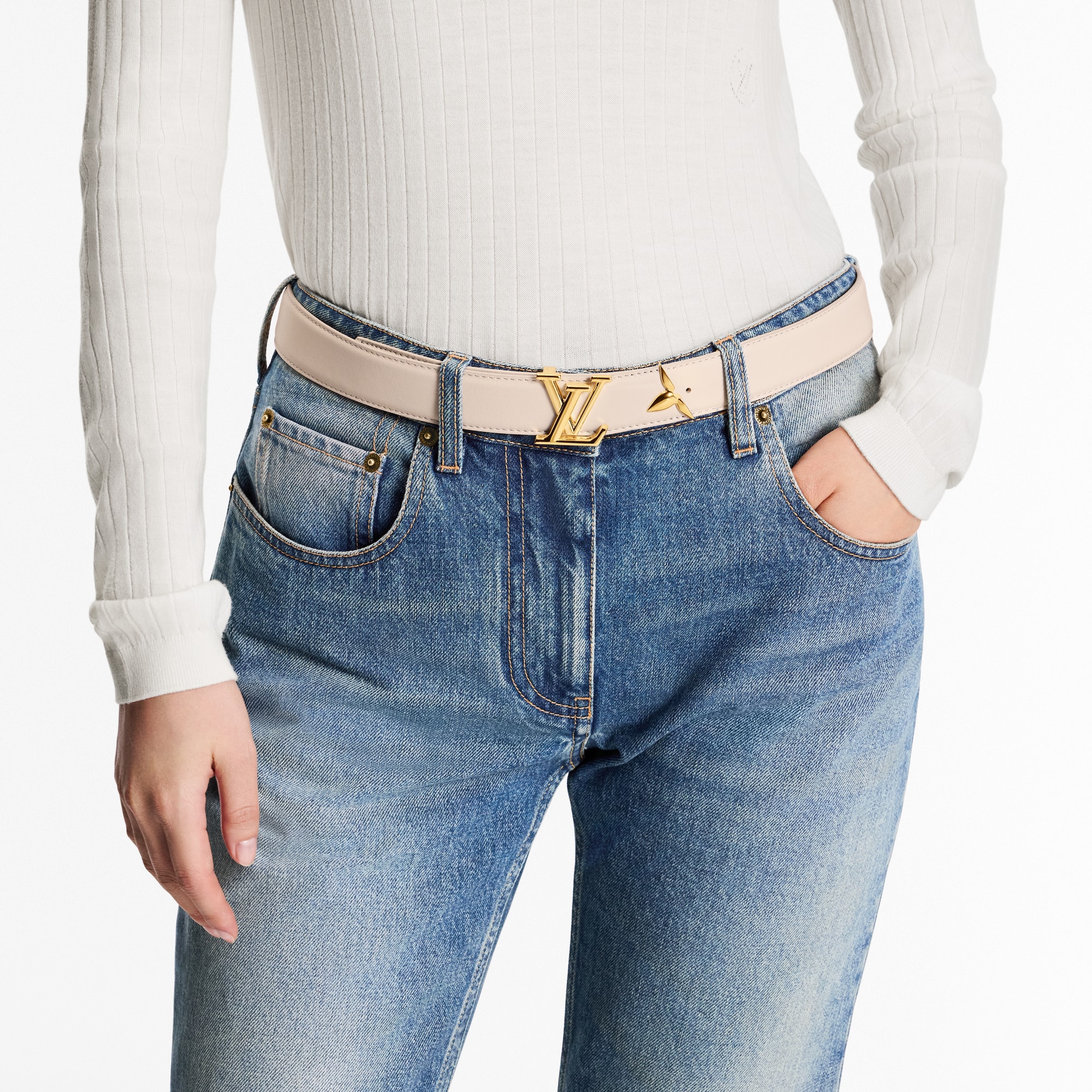 Cinturón reversible Pretty LV de 3 cm Lona Monogram Mujer Accesorios Cinturones | LOUIS VUITTON (Zoom de producto)