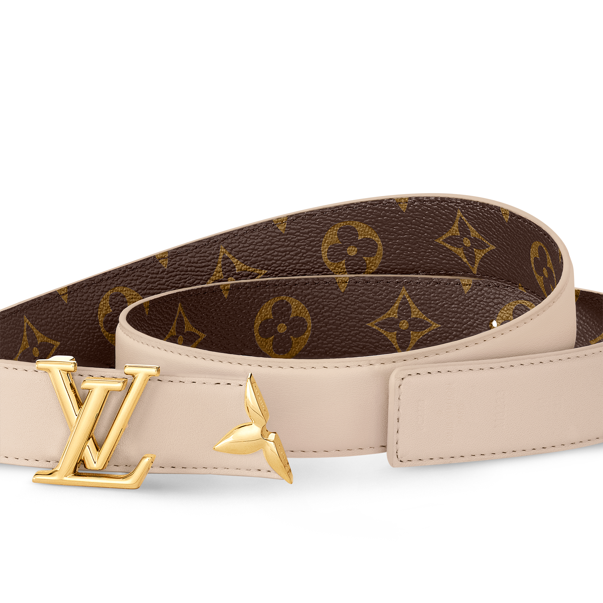 Cinturón reversible Pretty LV de 3 cm Lona Monogram Mujer Accesorios Cinturones | LOUIS VUITTON (Zoom de producto)