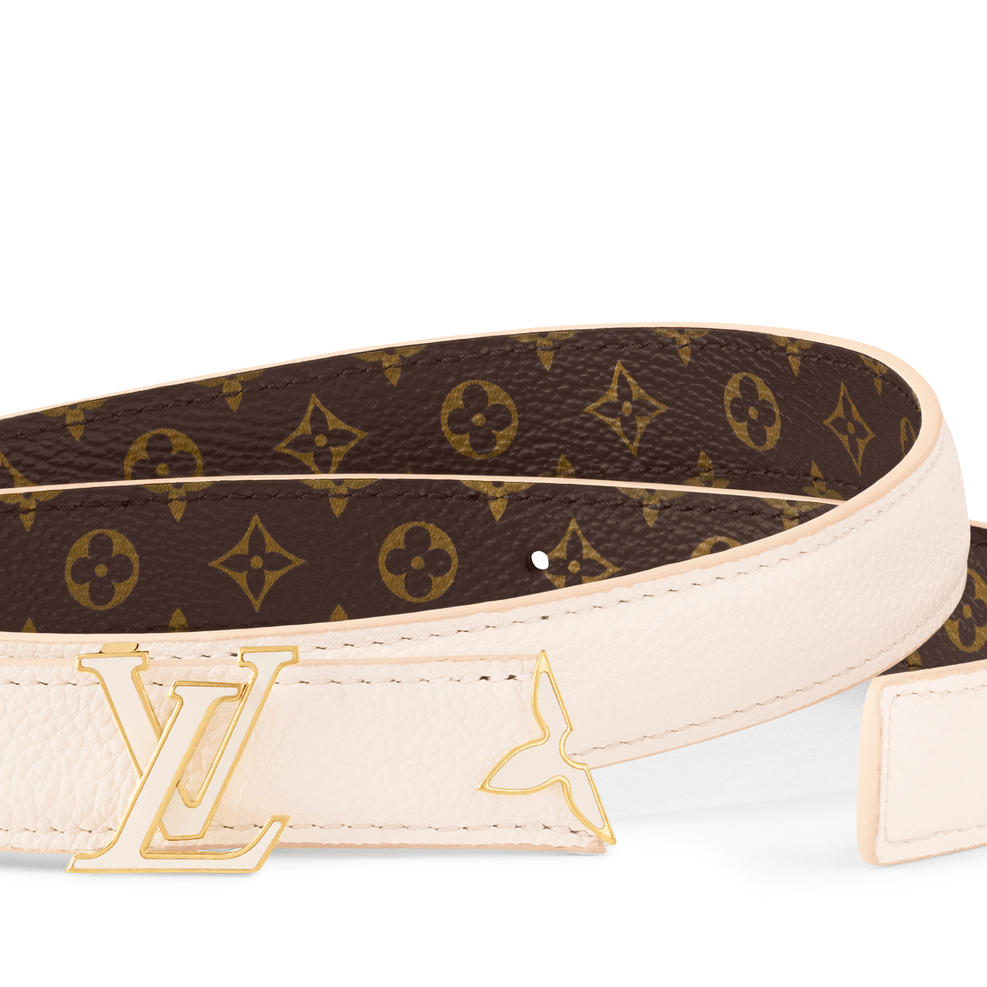 Cinturón reversible Pretty LV Enamel de 2 cm Lona Monogram Mujer Accesorios Cinturones | LOUIS VUITTON (Zoom de producto)