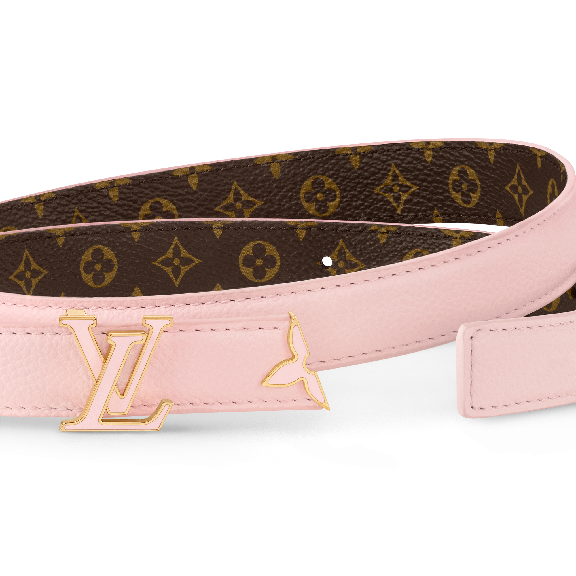 Cinturón reversible Pretty LV Enamel de 2 cm Lona Monogram Mujer Accesorios Cinturones | LOUIS VUITTON (Zoom de producto)