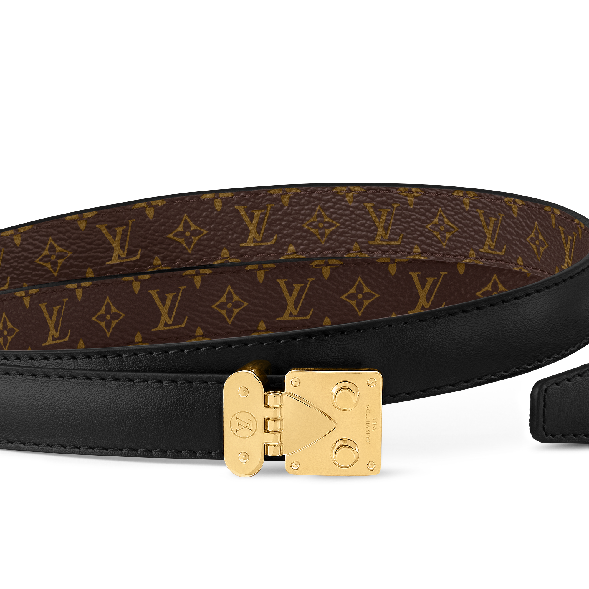 Cinturón reversible S-Lock de 1,8 cm  Mujer Accesorios Cinturones | LOUIS VUITTON (Zoom de producto)