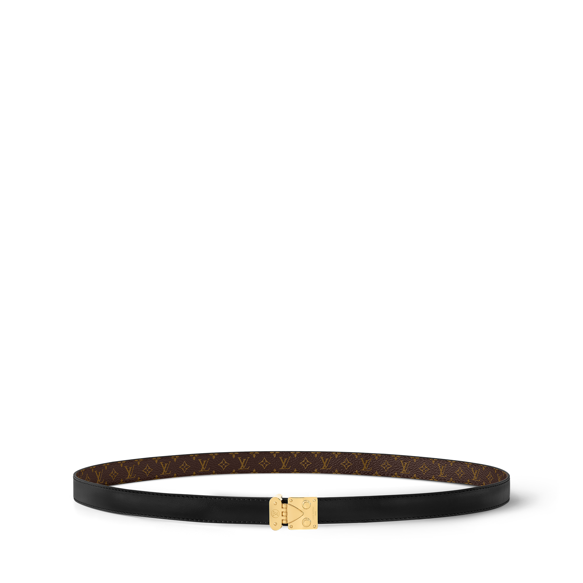 Cinturón reversible S-Lock de 1,8 cm  Mujer Accesorios Cinturones | LOUIS VUITTON (Zoom de producto)