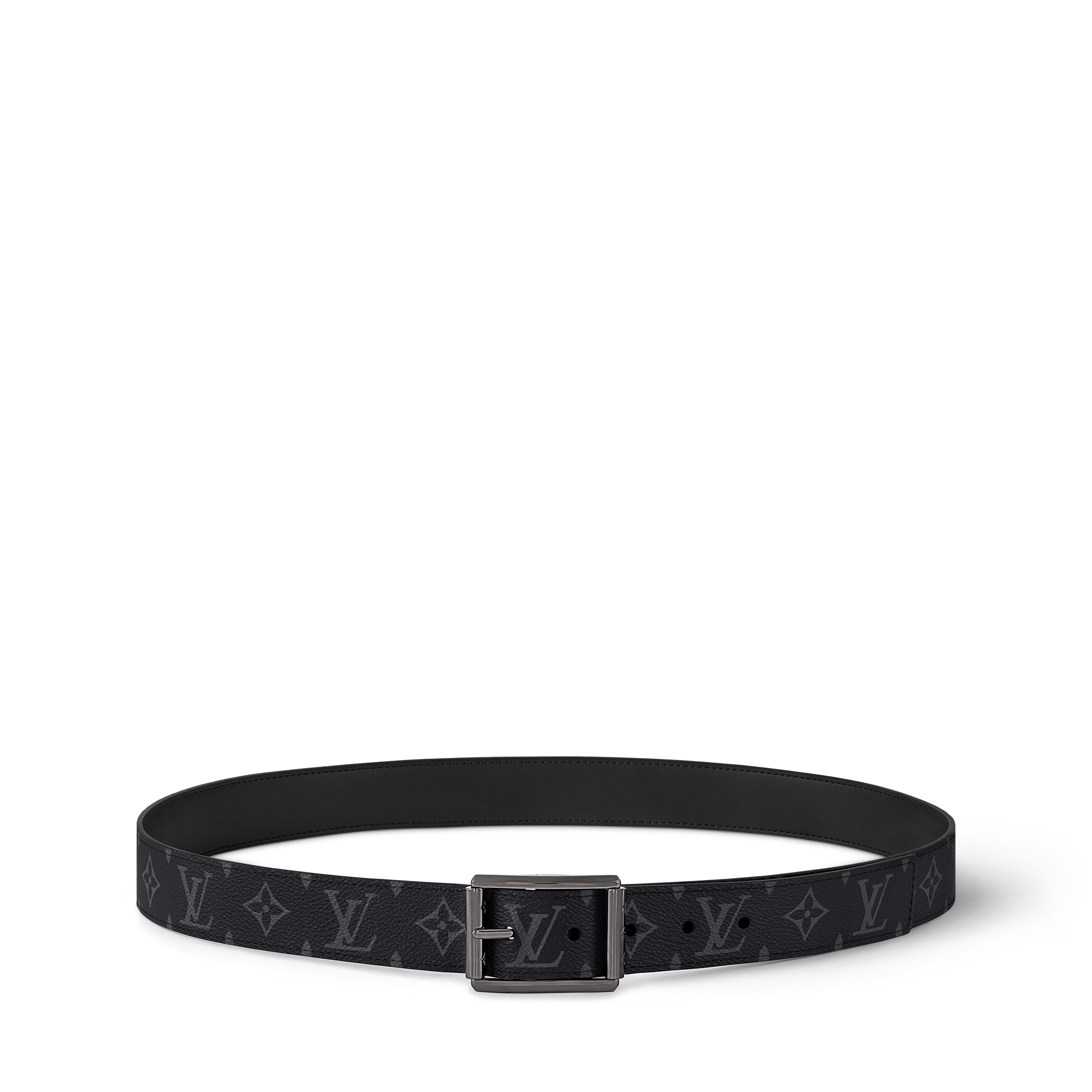 Cinturón reversible Uptown de 3,5 cm Lona Monogram Eclipse Hombre Accesorios Nuevo esta temporada | LOUIS VUITTON (Zoom de producto)