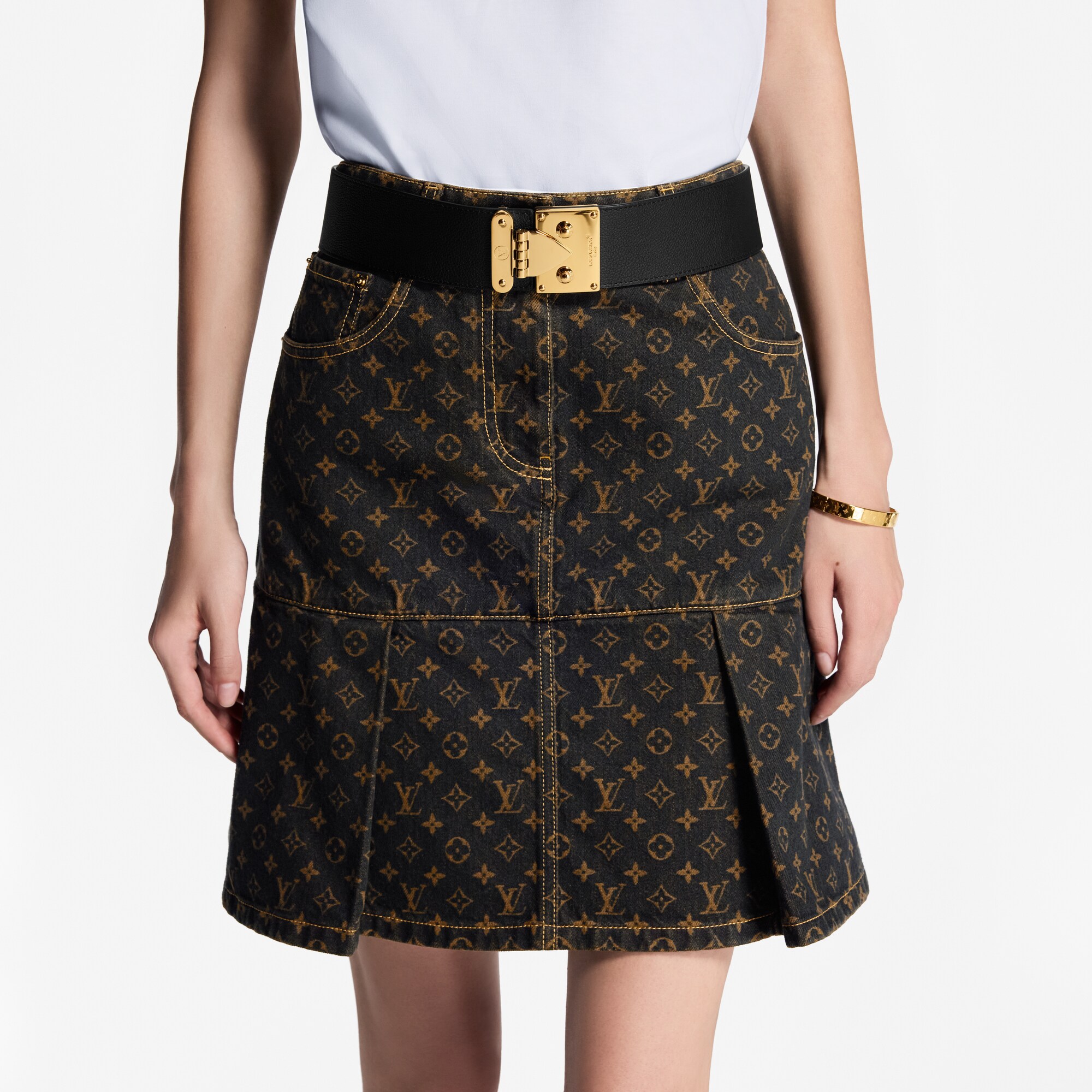 Cinturón S-Lock de 5 cm  Mujer Accesorios Cinturones | LOUIS VUITTON (Zoom de producto)