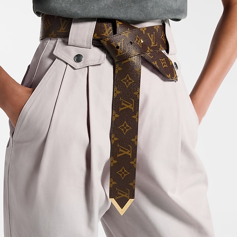 Cinturón Tie The Knot de 4,5 cm Mujer Accesorios Cinturones | LOUIS VUITTON (Zoom de producto)
