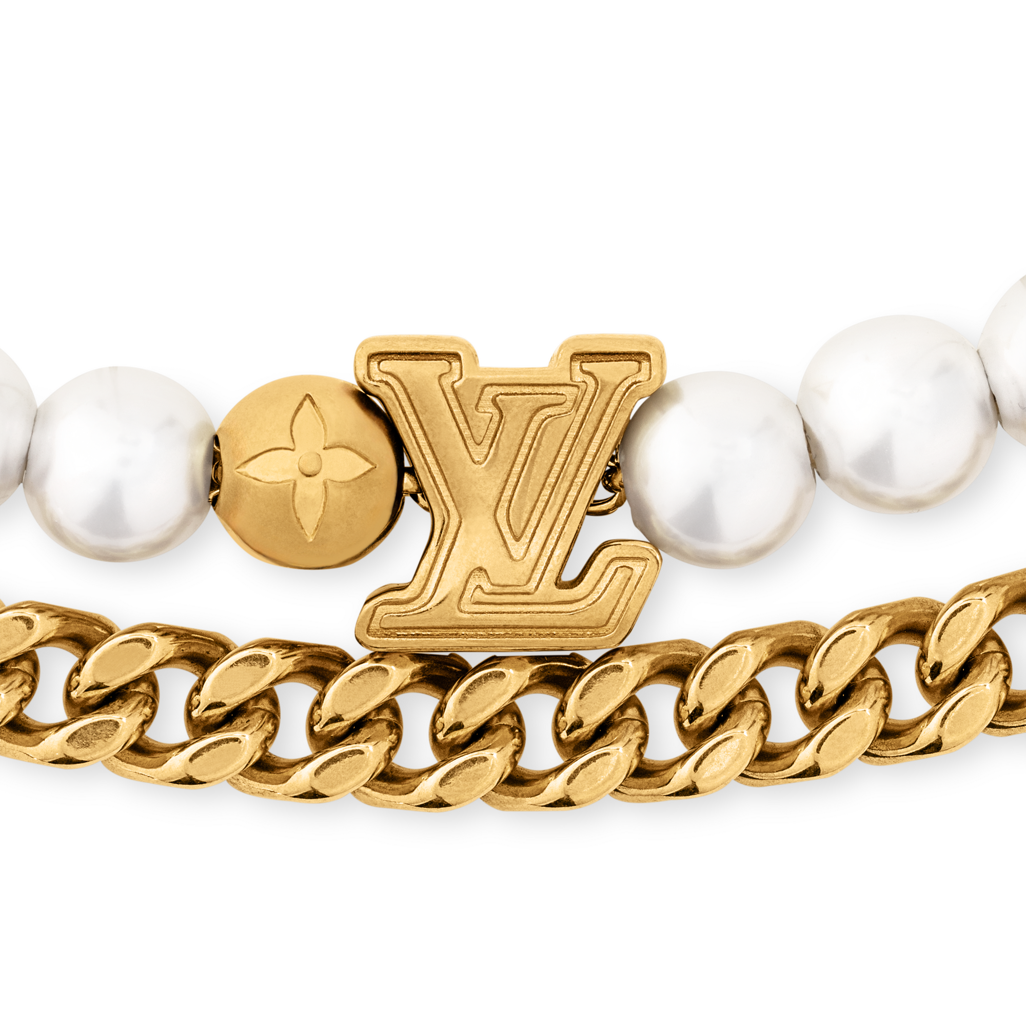 Cinturón Vuitton con cadena S00 Hombre Accesorios Llaveros y charms | LOUIS VUITTON (Zoom de producto)