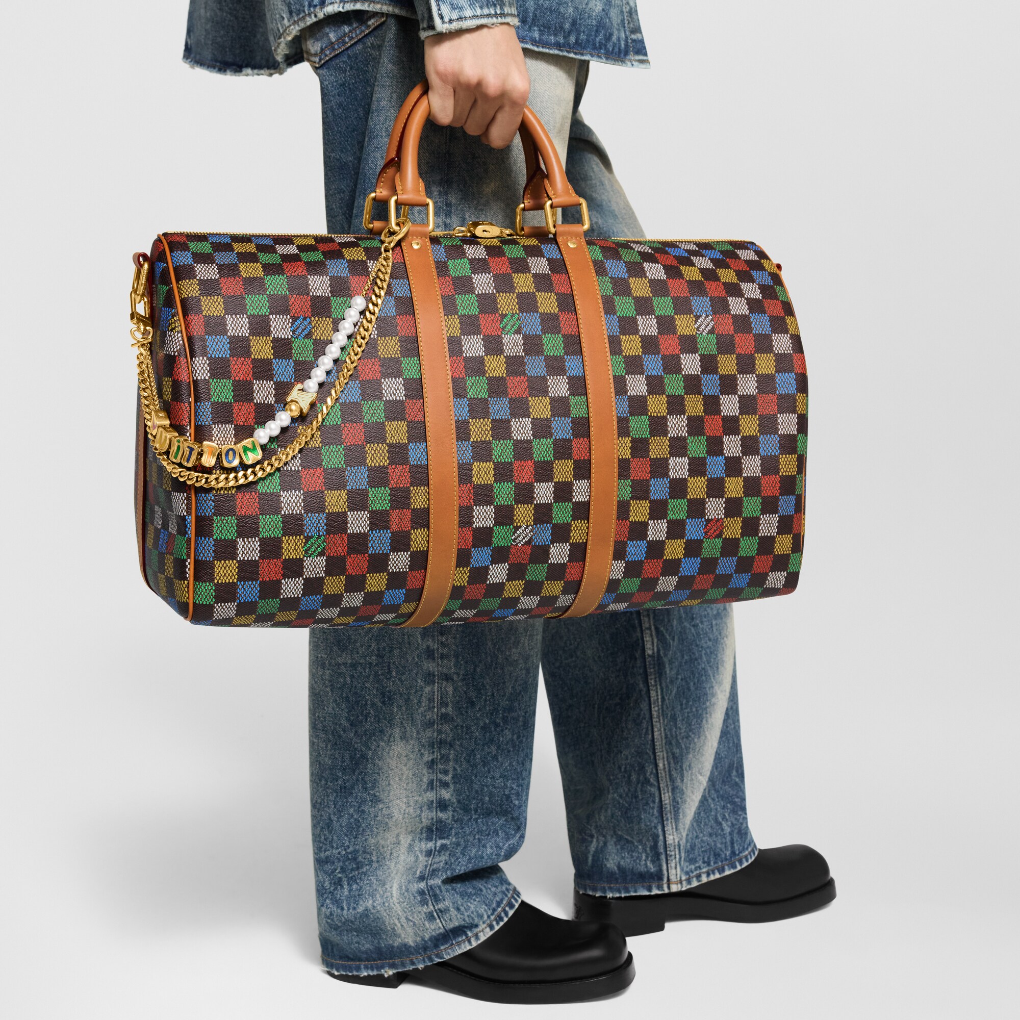 Cinturón Vuitton con cadena S00 Hombre Accesorios Llaveros y charms | LOUIS VUITTON (Zoom de producto)