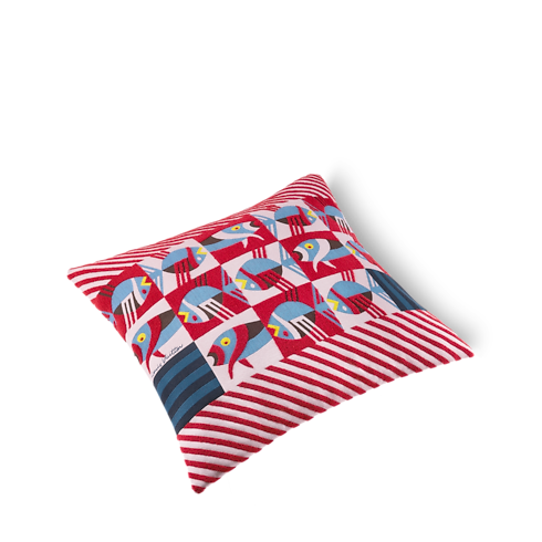 Cojín Animali Fantastici Striped Fish Baúles, Viaje y Hogar Hogar y Decoración de mesa Accesorios para el hogar | LOUIS VUITTON (Zoom de producto)
