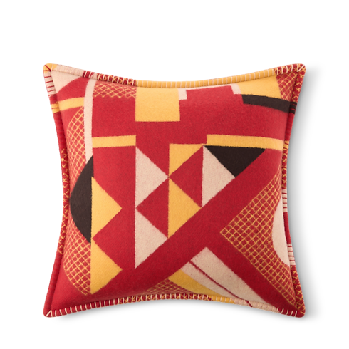 Cojín Charleston 50 x 50 cm Baúles, Viaje y Hogar Hogar y Decoración de mesa Accesorios para el hogar | LOUIS VUITTON (Zoom de producto)