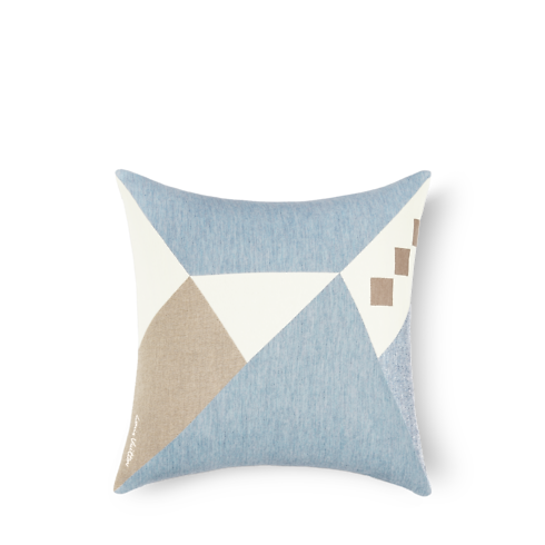 Cojín Everest 40 x 40 cm Baúles, Viaje y Hogar Hogar y Decoración de mesa Accesorios para el hogar | LOUIS VUITTON (Zoom de producto)