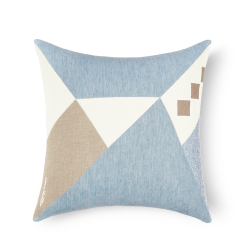 Cojín Everest 50 x 50 cm Baúles, Viaje y Hogar Hogar y Decoración de mesa Accesorios para el hogar | LOUIS VUITTON (Zoom de producto)