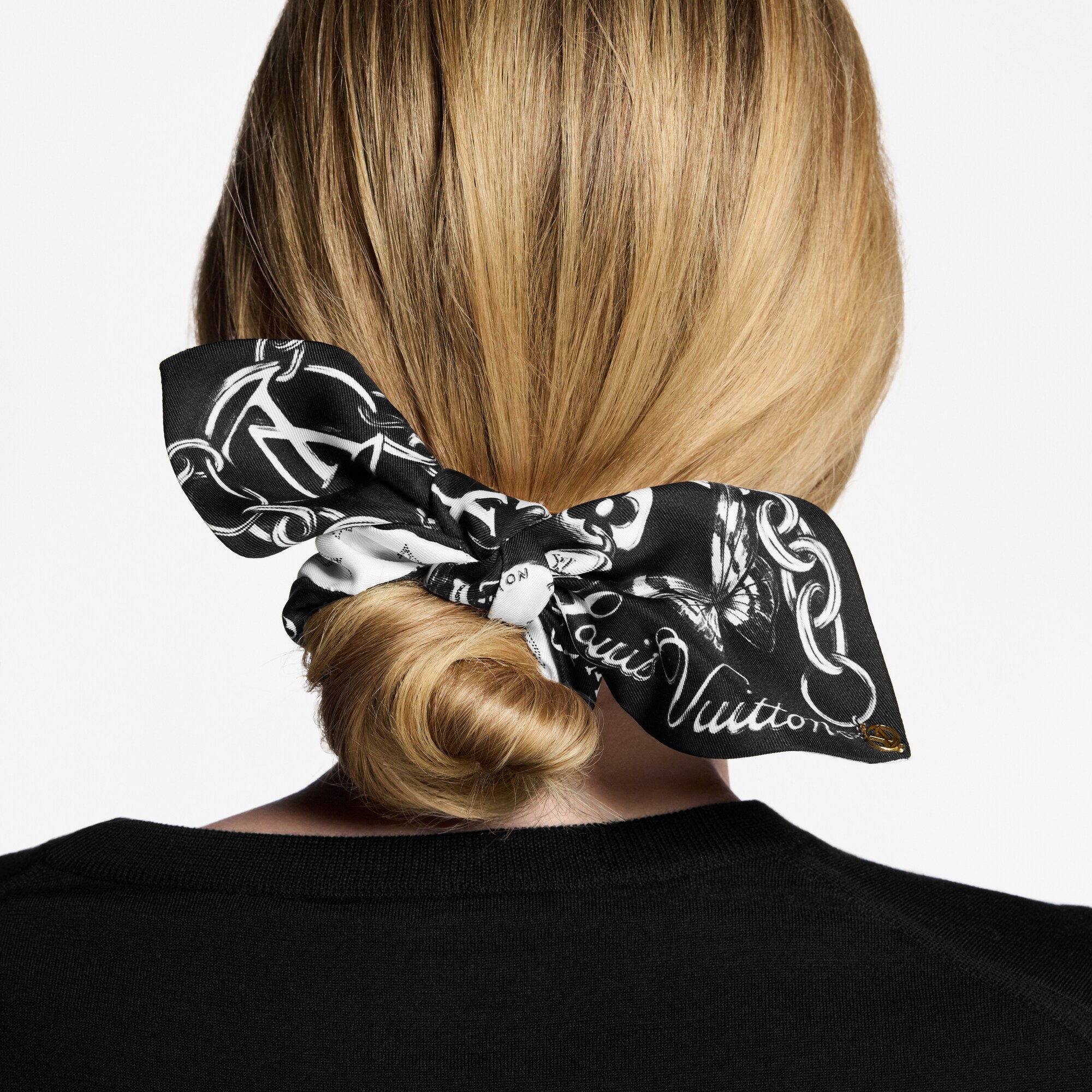 Coletero Blooming Monogram S00 Mujer Accesorios Accesorios para el pelo | LOUIS VUITTON (Zoom de producto)