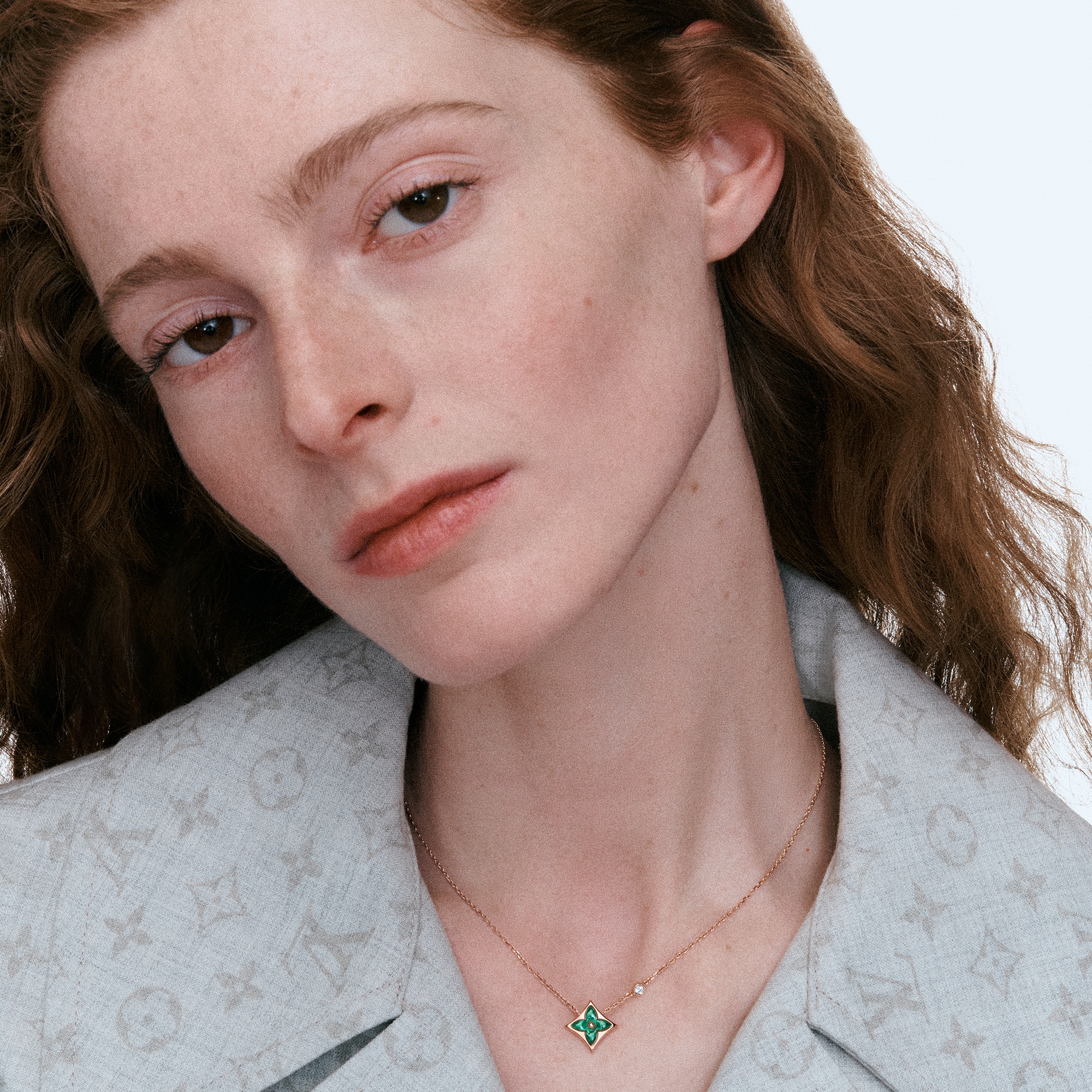 Colgante Color Blossom BB Star de oro rosa, malaquita y diamante  Joyería Categorías Collares y colgantes | LOUIS VUITTON (Zoom de producto)