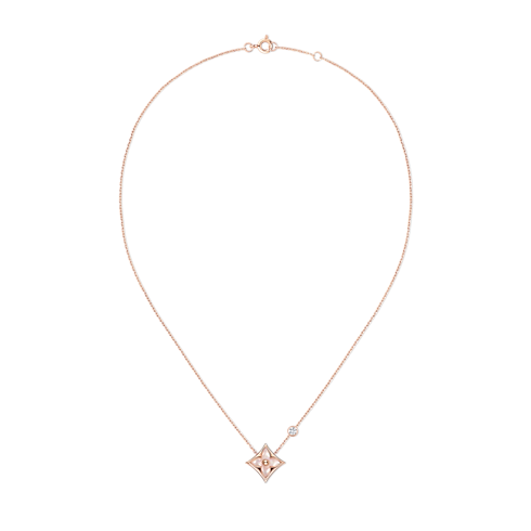 Colgante Color Blossom BB Star de oro rosa, nácar rosa y diamante Joyería Categorías Joyería | LOUIS VUITTON (Zoom de producto)